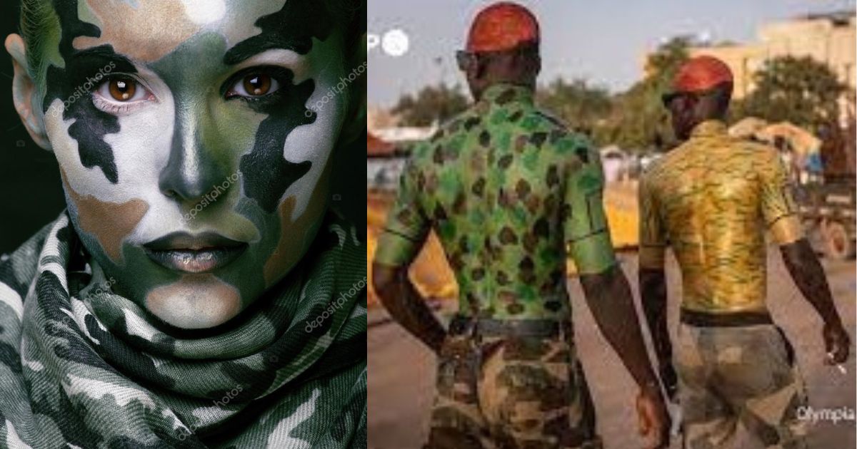 Camouflage Body Painting   Miltary Painting 