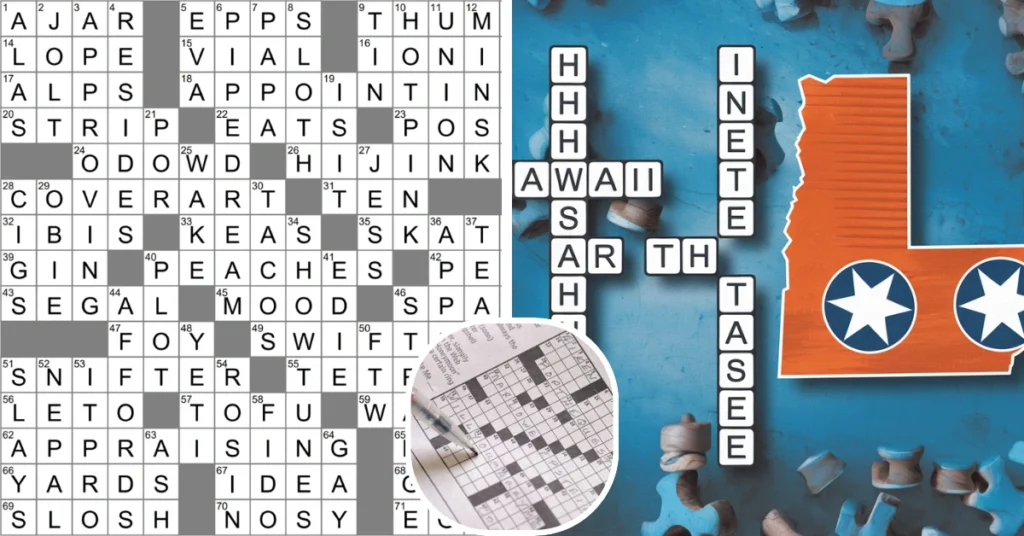 Hawaii and Tennessee NYT Crossword